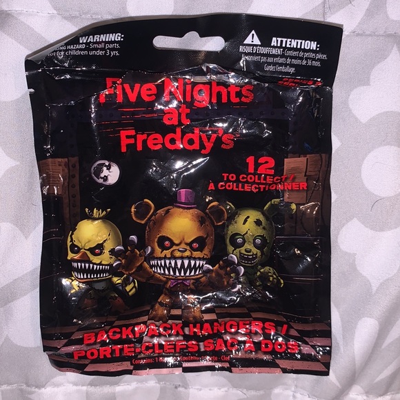 New Vintage 2016 FNAF Nightmare Balloon Boy Figure Backpack Hanger Collectible - Picture 5 of 6